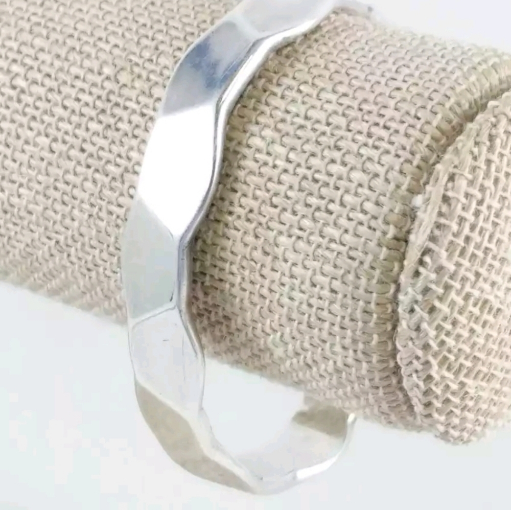 Amazing Solid Sterling Cuff Bracelet - image 1